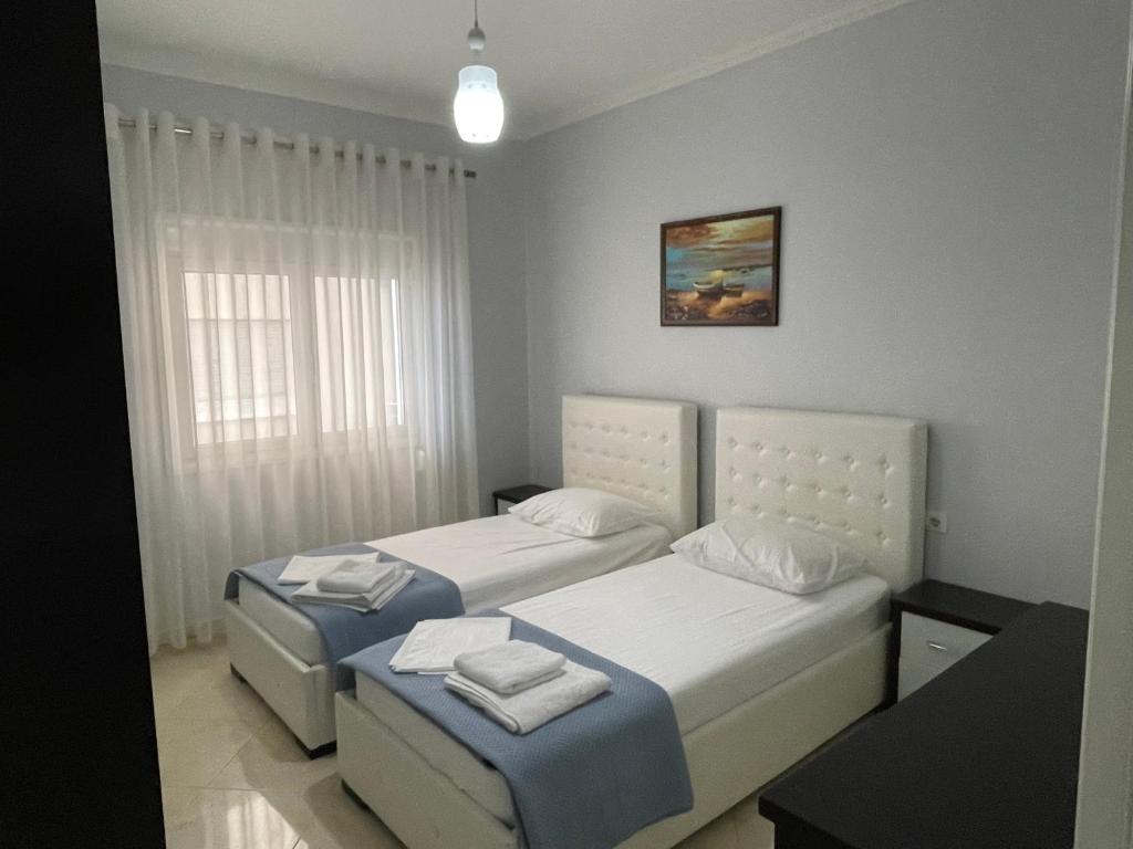 A bed or beds in a room at Apartment Vlorida