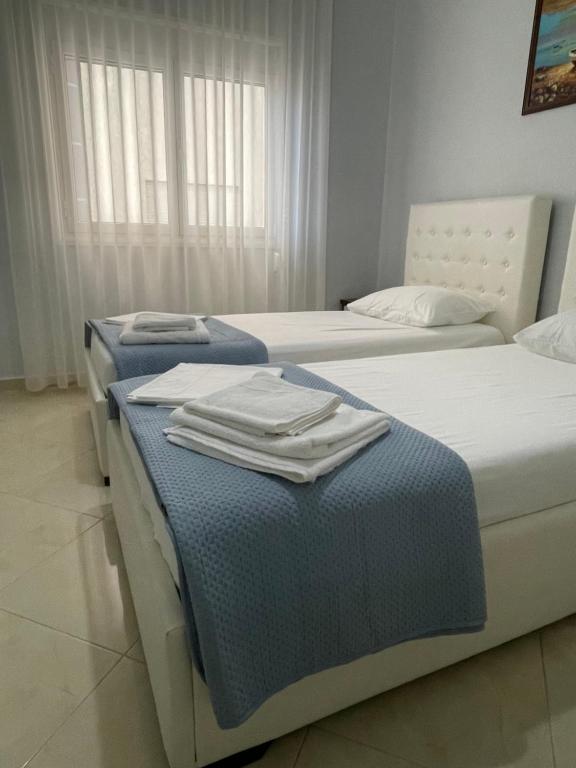 A bed or beds in a room at Apartment Vlorida