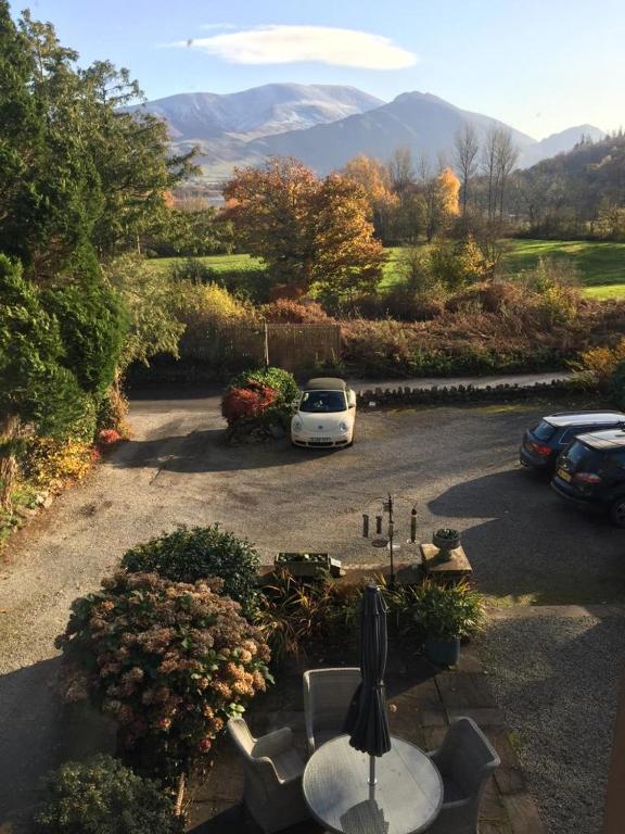 Nespecifikovaný výhled na hory nebo výhled na hory při pohledu z bed and breakfast