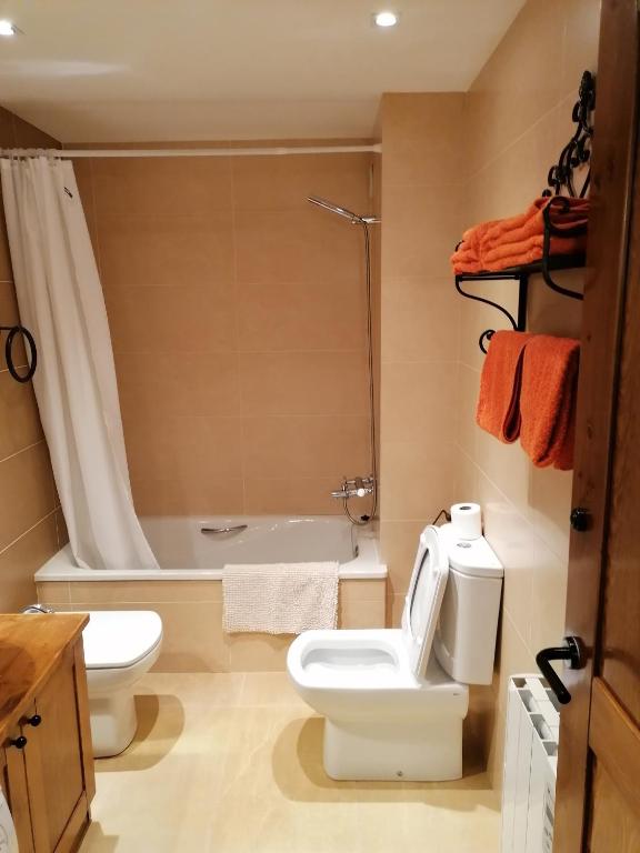Kúpeľňa v ubytovaní Le petit Espot