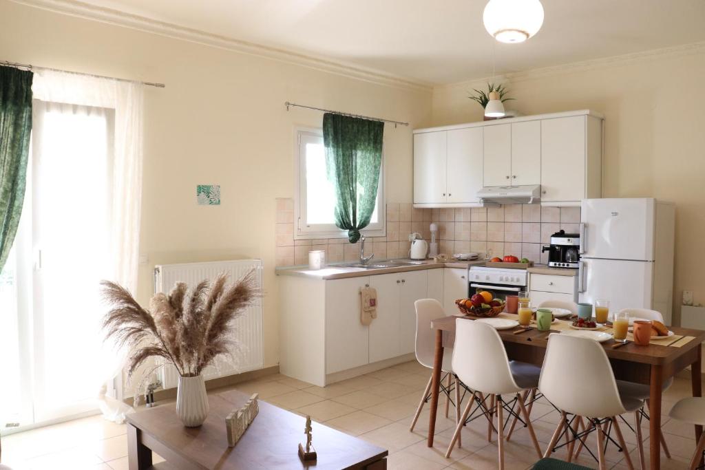 Kuchyň nebo kuchyňský kout v ubytování Sweet Home Vassia