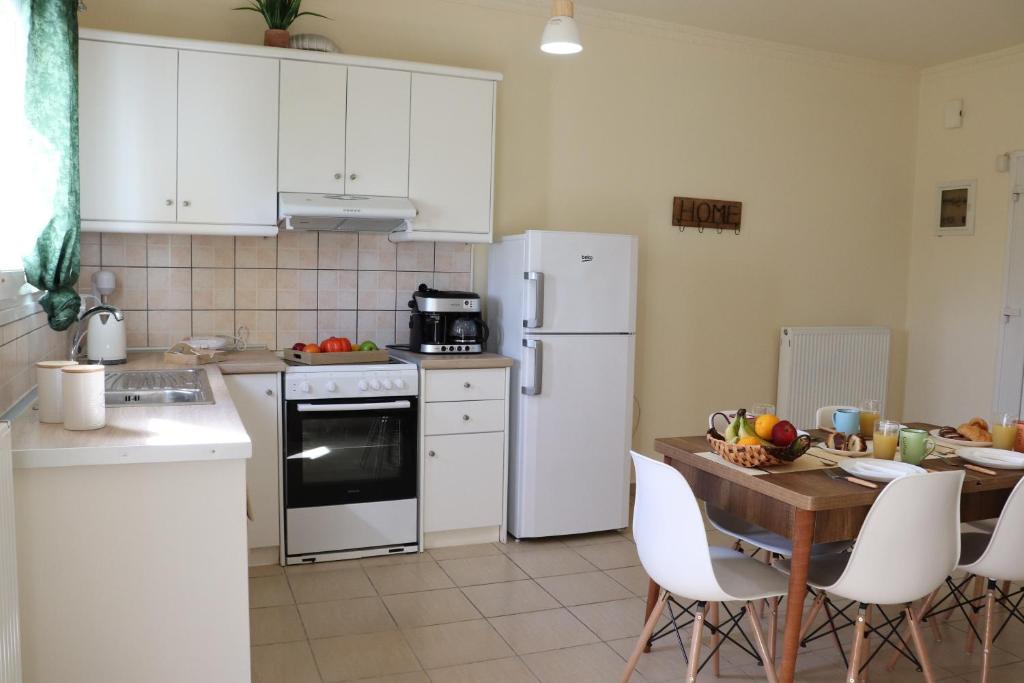 Kuchyň nebo kuchyňský kout v ubytování Sweet Home Vassia