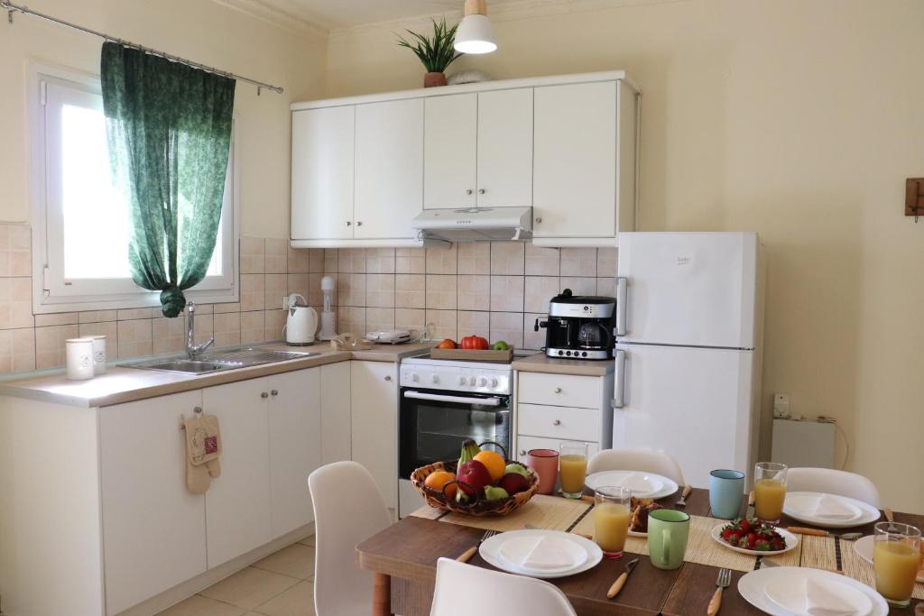 Kuchyň nebo kuchyňský kout v ubytování Sweet Home Vassia