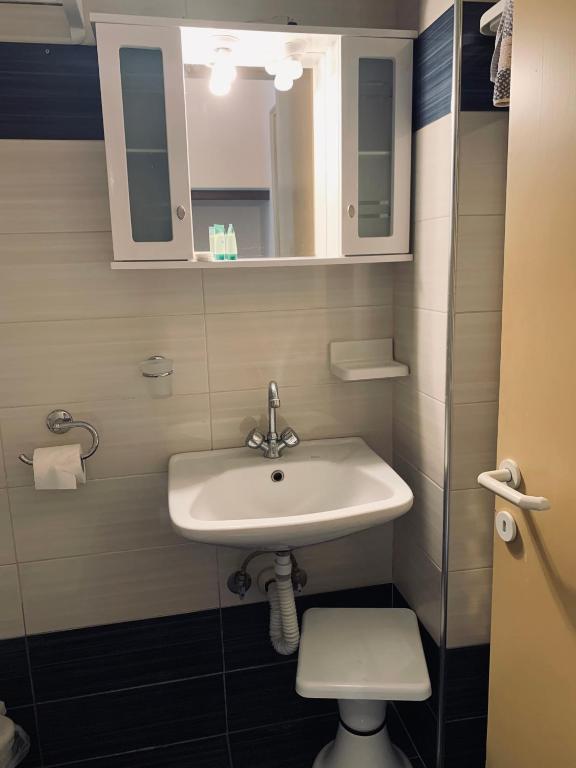 Łazienka w obiekcie Hotel Eleana