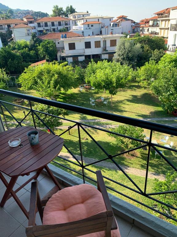 Balkon lub taras w obiekcie Hotel Eleana
