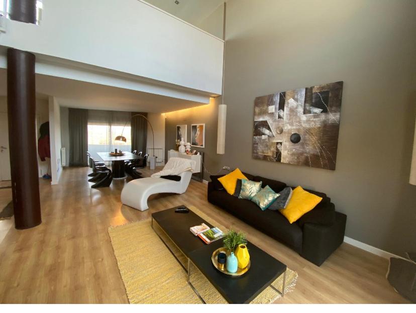 Posezení v ubytování Loft Bardenas ECO RR46