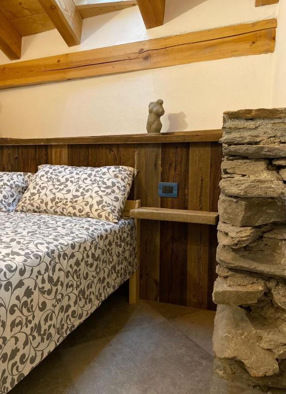Postel nebo postele na pokoji v ubytování Chez Orsille