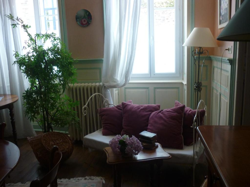 Część wypoczynkowa w obiekcie La Maison de Claire