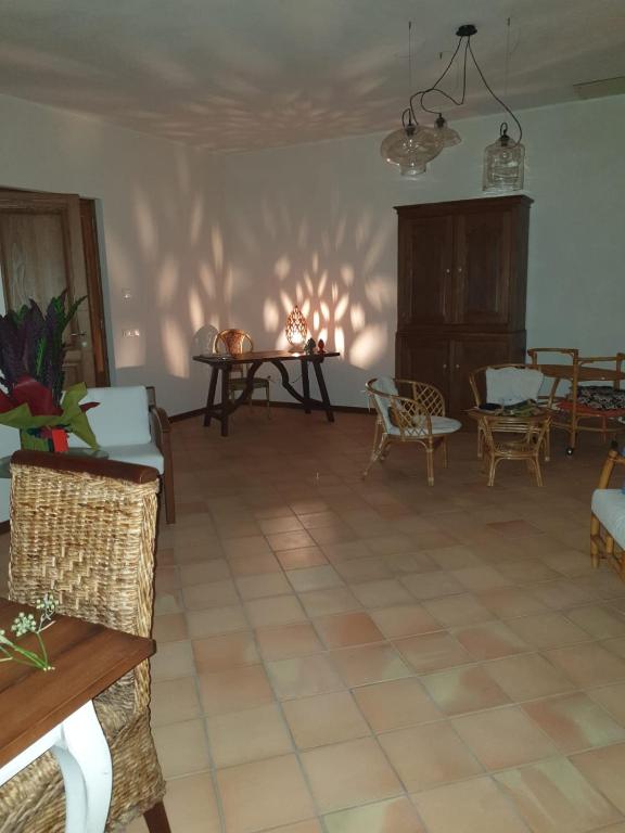 Posezení v ubytování Podere Staffa