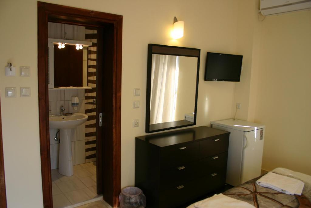 Koupelna v ubytování Petit Palais Hotel