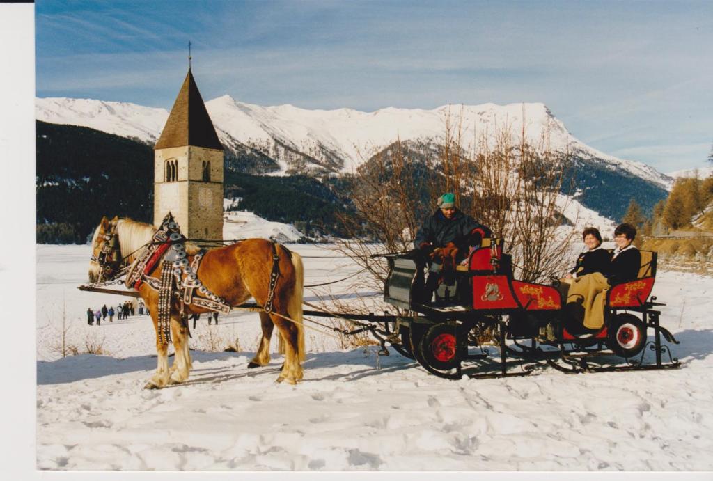 Hotel Alpenfriede v zimě