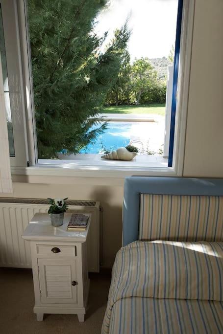 Posezení v ubytování Melissaki Villas
