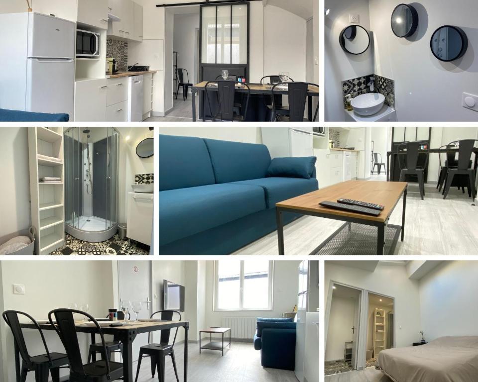 Casamara 1 T1 avec 2 couchages 10 min CHU - One-Bedroom Apartment