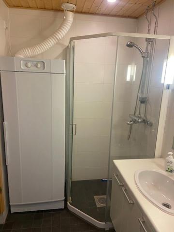 Ванная комната в Ylläs Chalets IX A9104