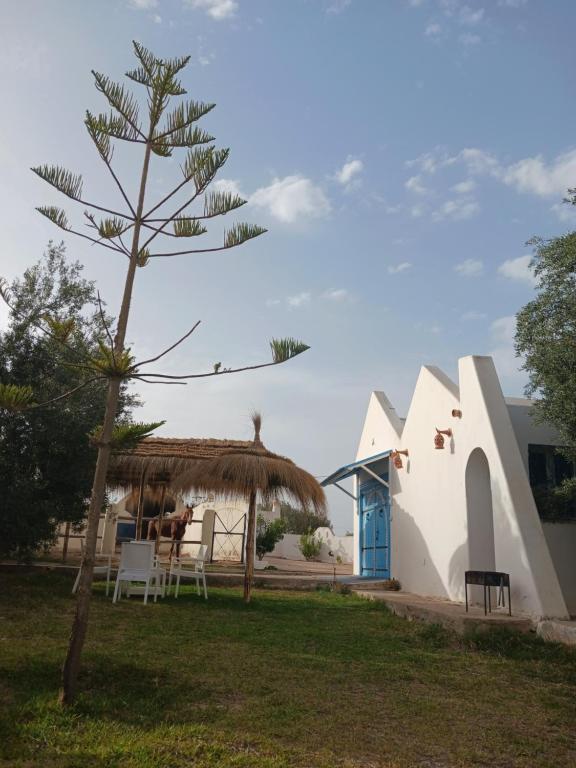 Sodas prie apgyvendinimo įstaigos Nouveau Bungalow Djerba