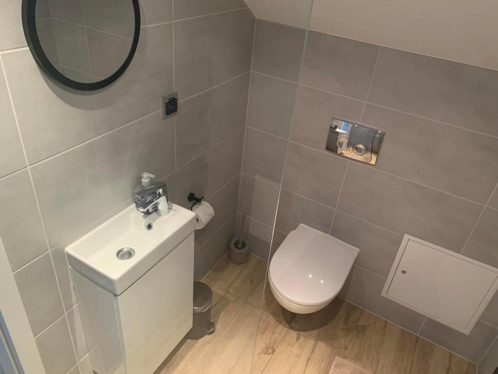 Kúpeľňa v ubytovaní Aparthotel STUDIO