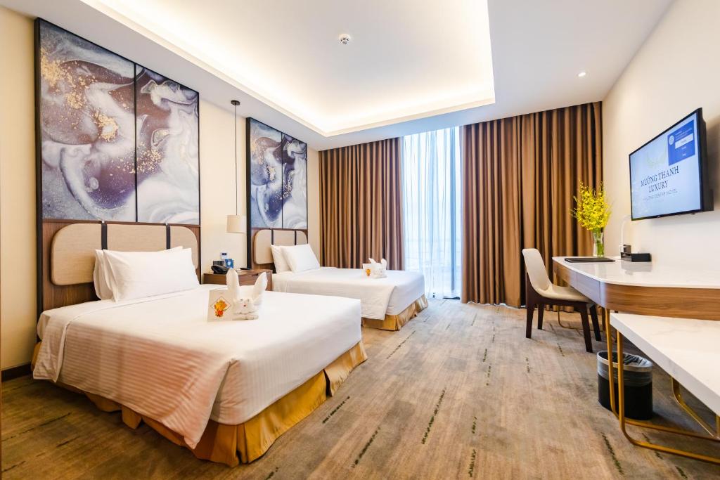 Muong Thanh Luxury Ha Long Centre Hotel - Deluxe Twin Room Con Vista Al Mar