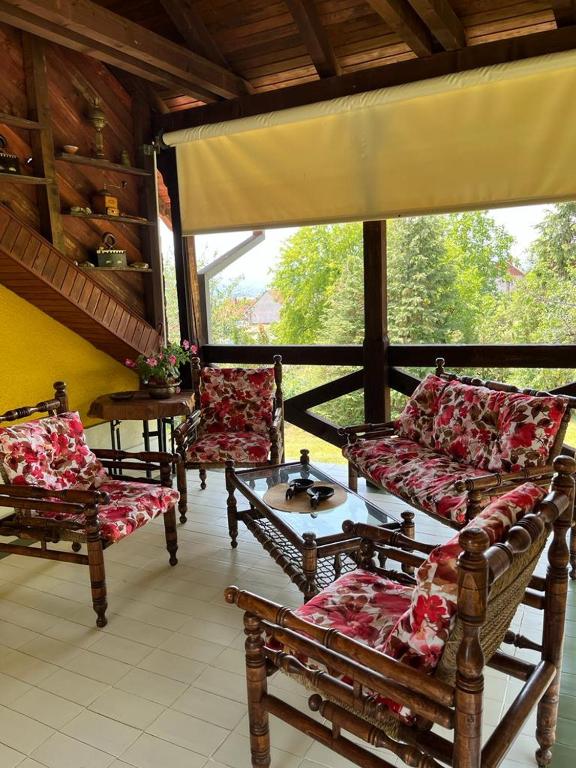 Posezení v ubytování Apartman Lora