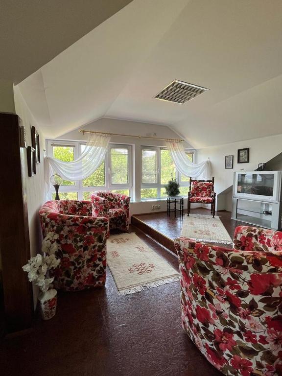 Posezení v ubytování Apartman Lora