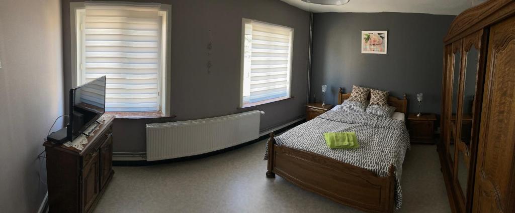 Postel nebo postele na pokoji v ubytování B&B Den Boskant