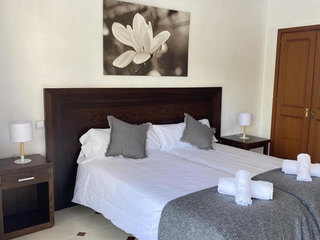 Posteľ alebo postele v izbe v ubytovaní 2 apartamentos muy luminosos con grandes terraza