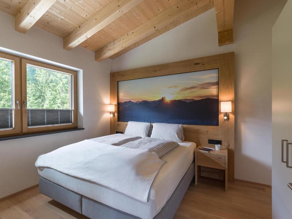 Letto o letti in una camera di Appartements Steinberg