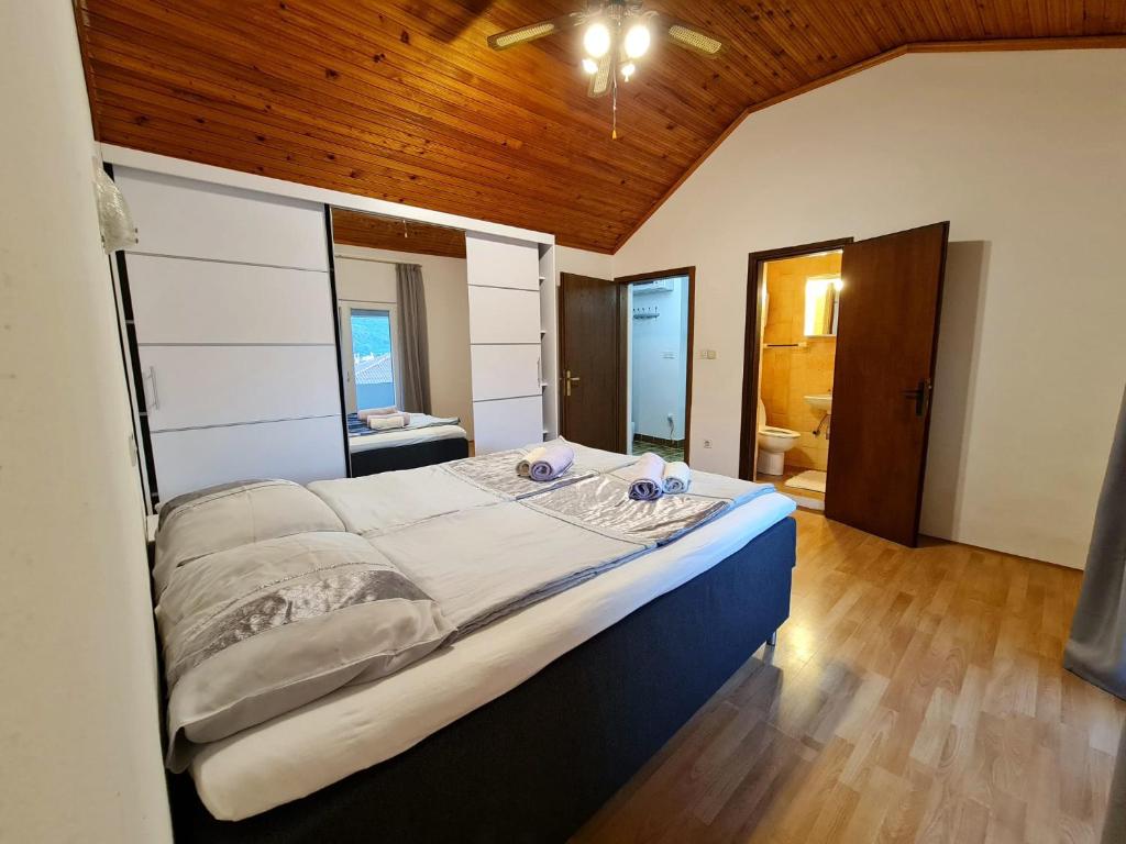 Postel nebo postele na pokoji v ubytování MAESTRAL-NMF
