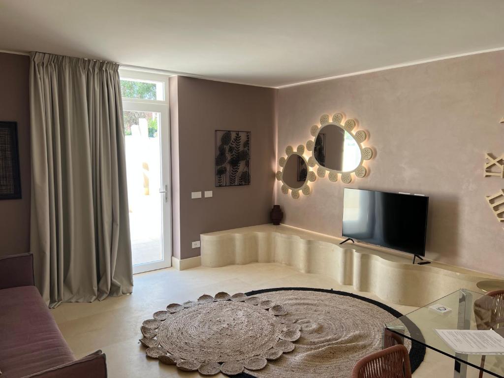 TV a/nebo společenská místnost v ubytování Euphoria Resort