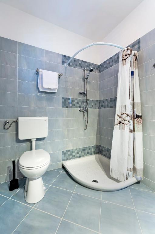 Koupelna v ubytování Apartments Vinko