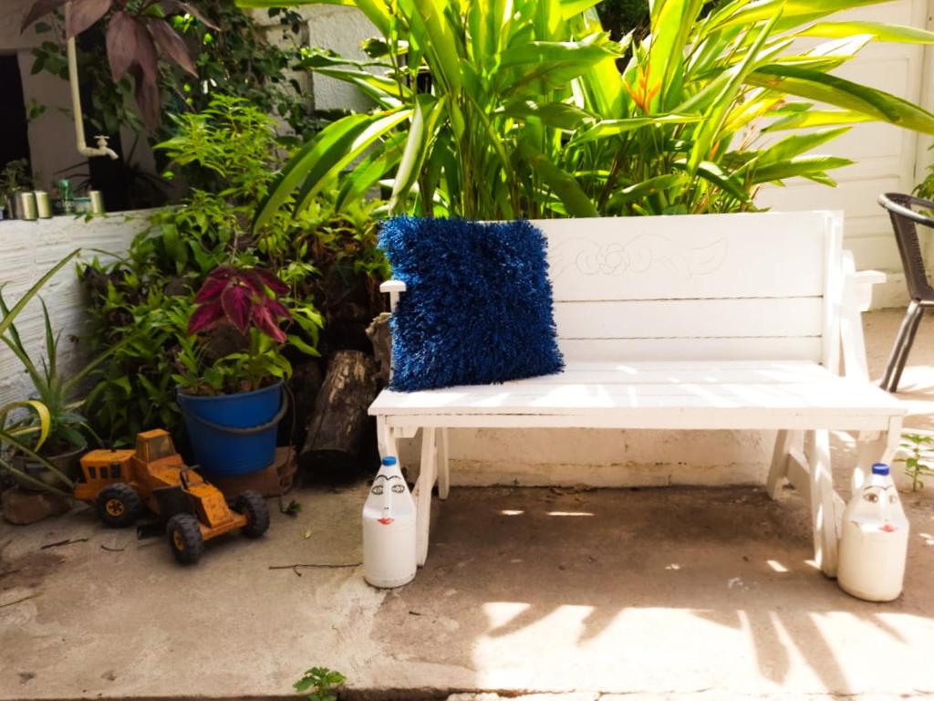 Taman di luar Casa Zaida Hostal Vintage