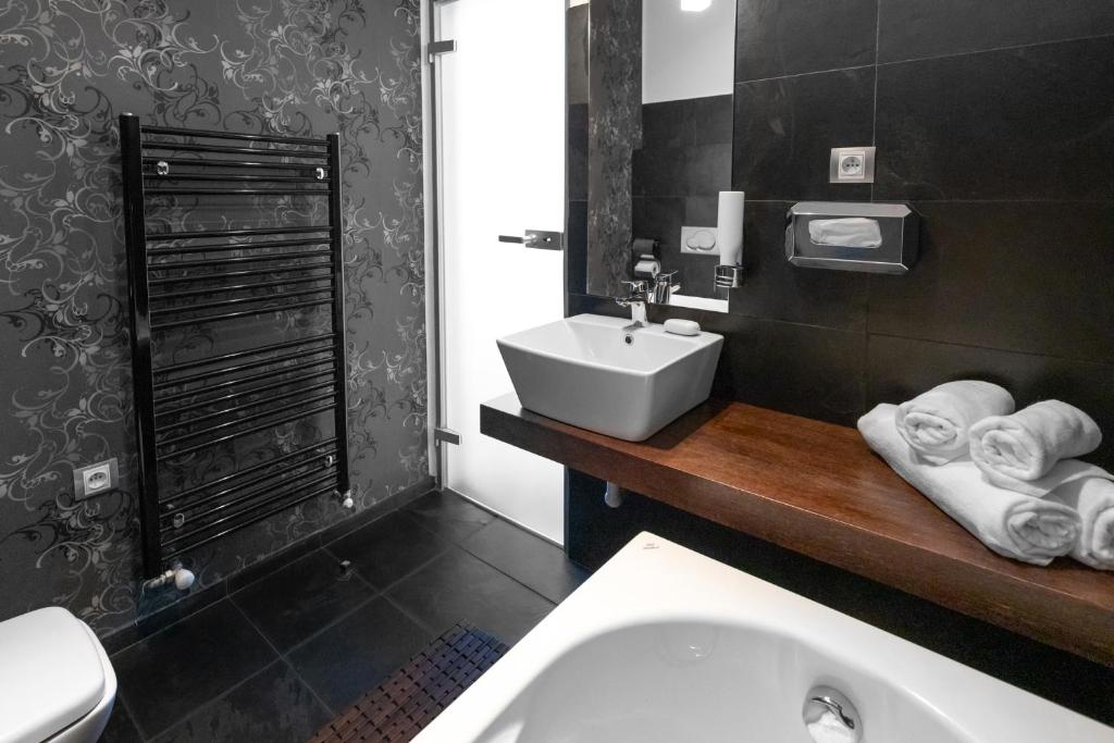 Kúpeľňa v ubytovaní Arena Hotel Samorin