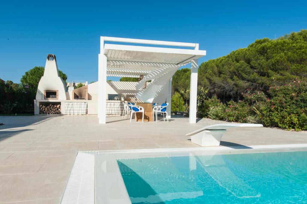 Bazén v ubytování Appartamenti Giglio di Mare nebo v jeho okolí