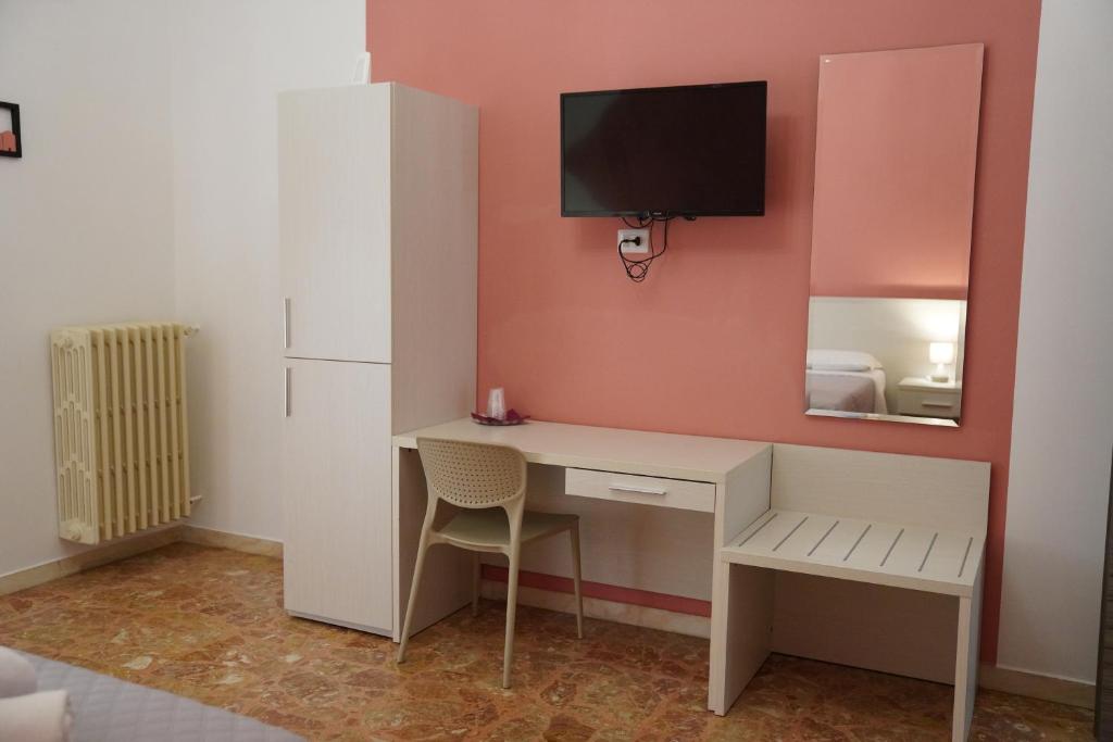 TV a/nebo společenská místnost v ubytování Residence I Due Fratelli