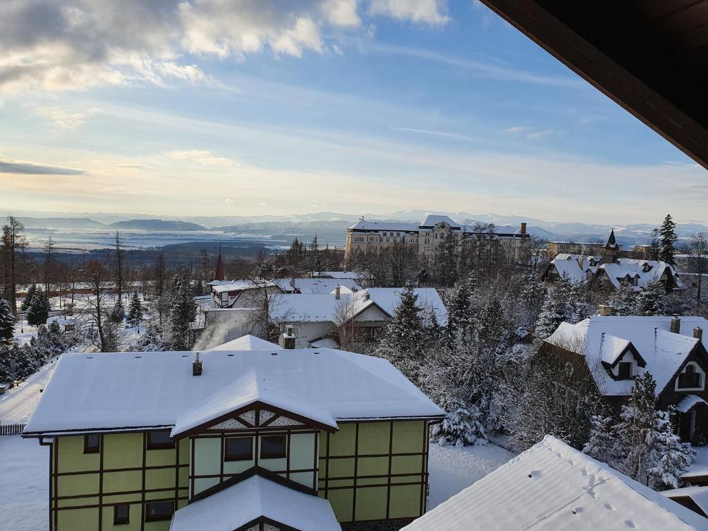 Apartmány Villa Severka v zimě