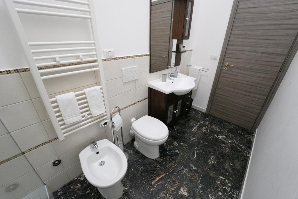 Koupelna v ubytování Residence I Due Fratelli