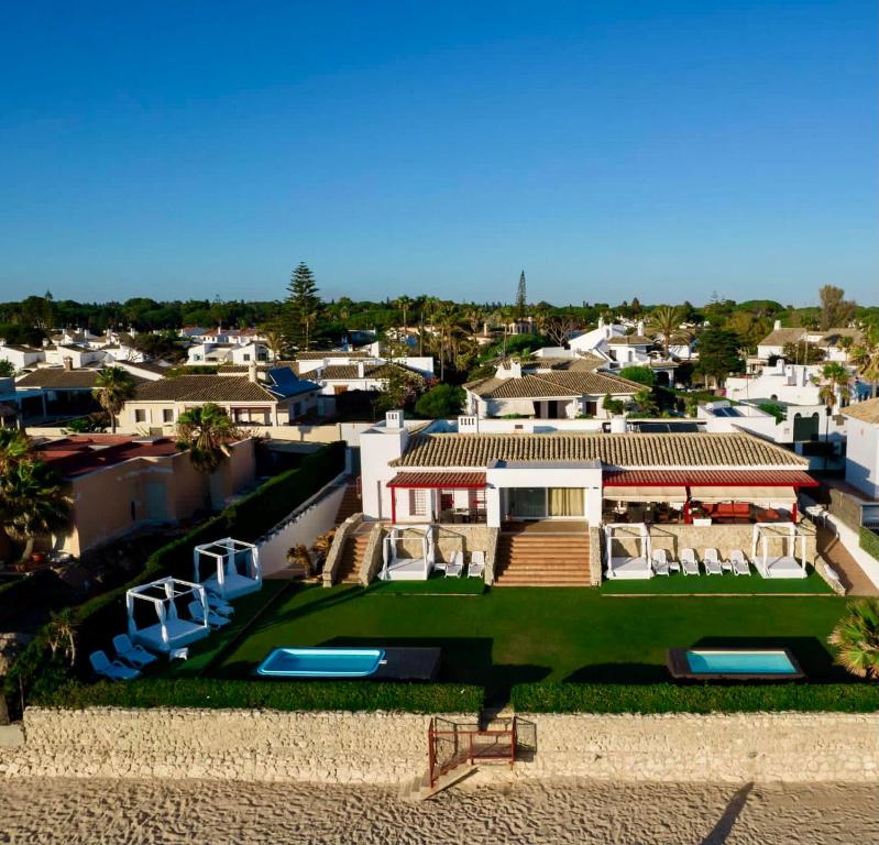 an aerial view of a house in a city at Altair 11 in El Puerto de Santa María