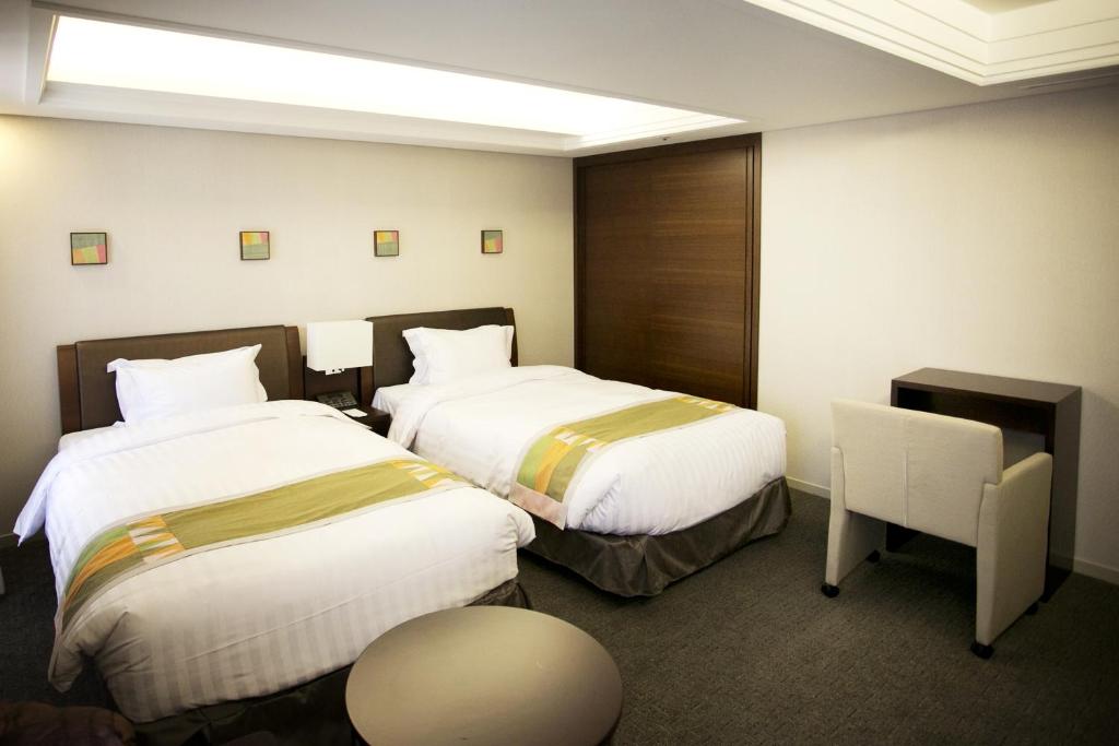 Seoul Garden Hotel - Deluxe Twin Room With Bath