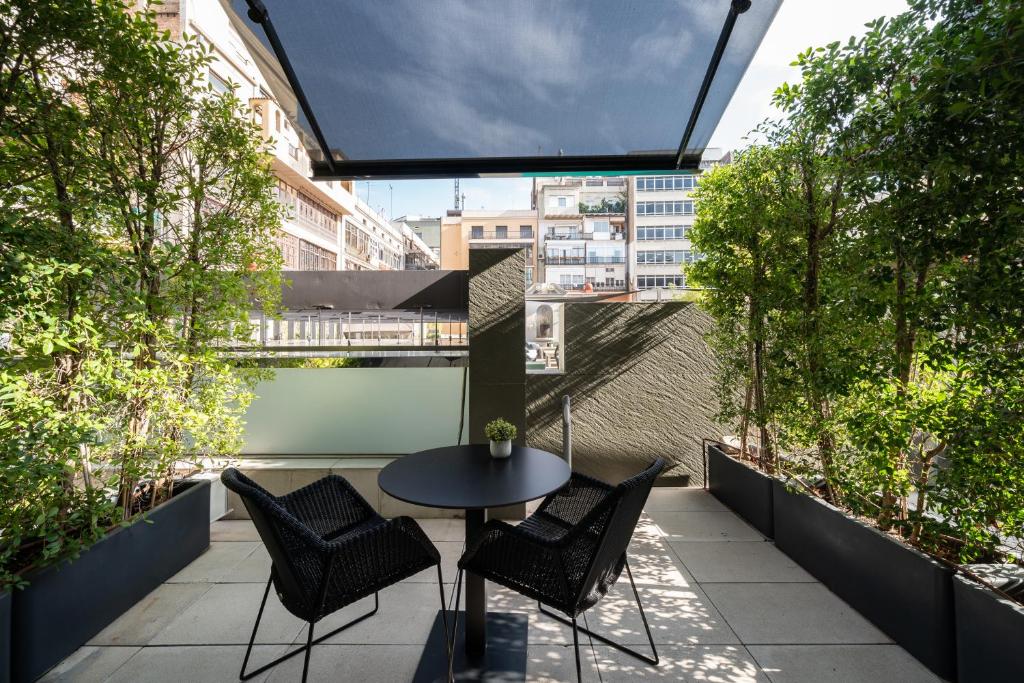 Zahrada ubytování Catalonia Passeig de Gràcia 4* Sup