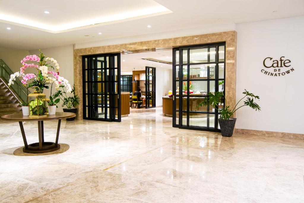 Vstupní hala nebo recepce v ubytování Hotel Lucky Chinatown Binondo