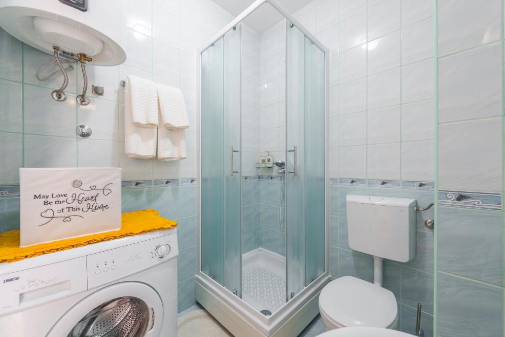 Kúpeľňa v ubytovaní Fortuna apartment
