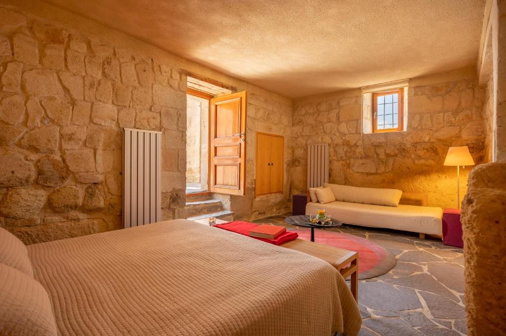 Postel nebo postele na pokoji v ubytování Serinn House