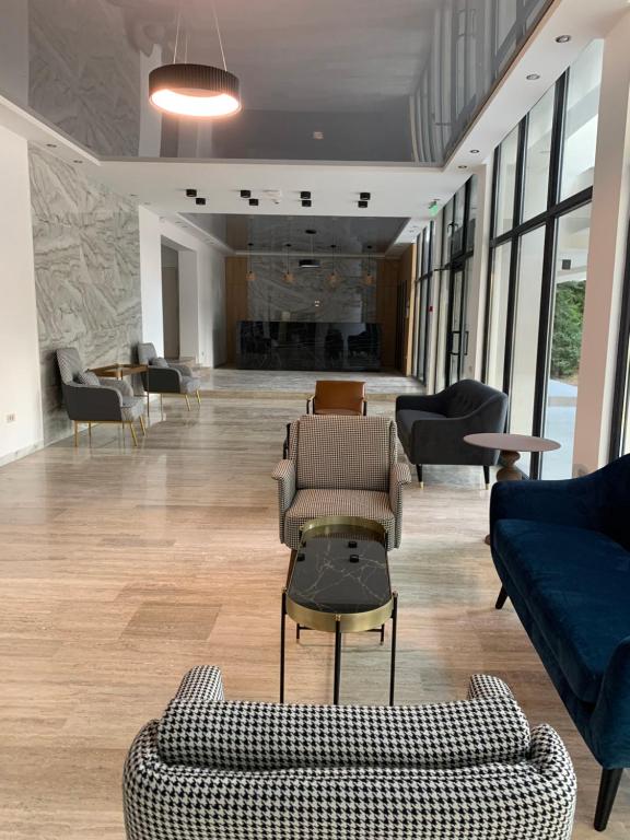 Posezení v ubytování Hotel Unirea