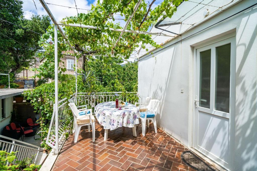 Vonkajšia záhrada v ubytovaní Apartments Zarac