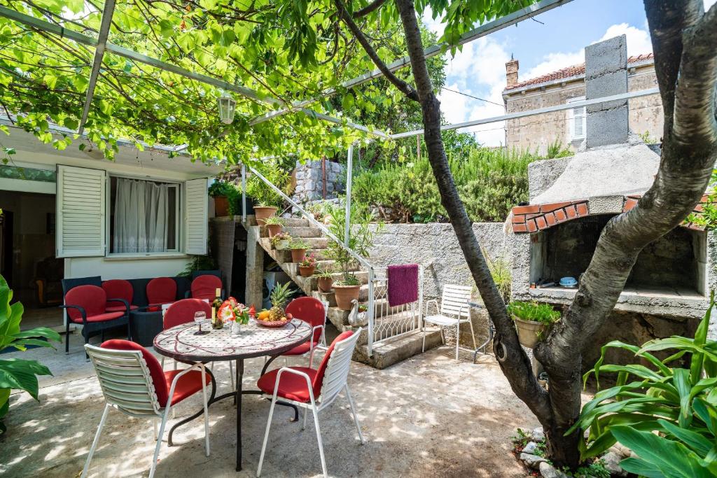 Vonkajšia záhrada v ubytovaní Apartments Zarac