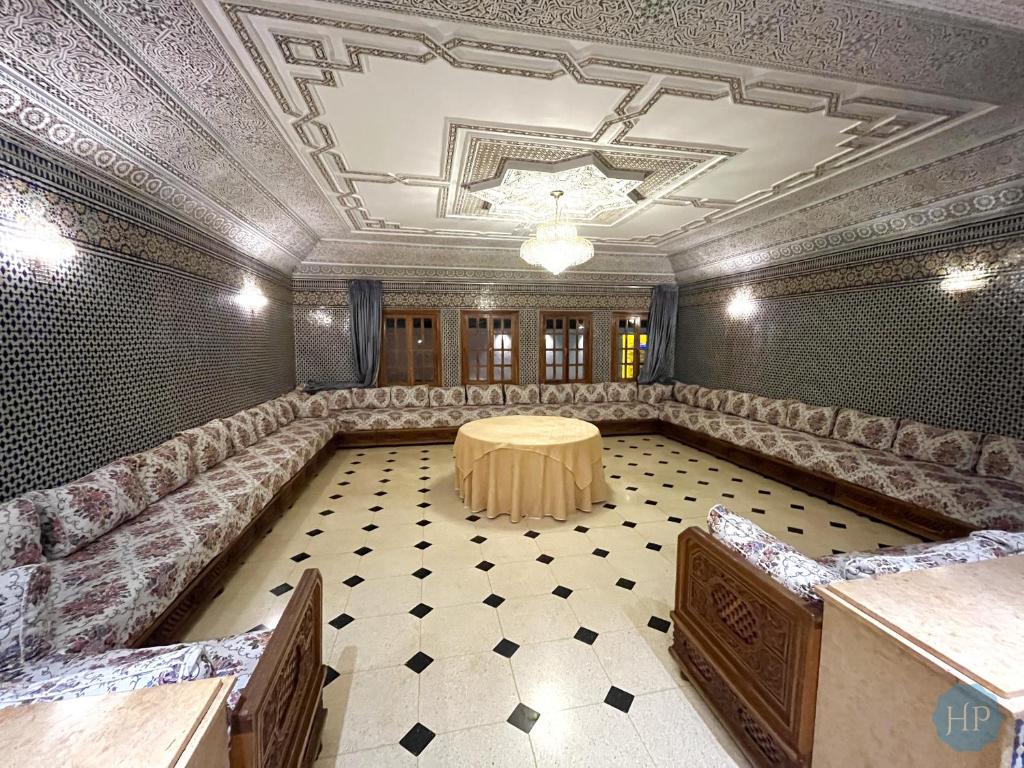 Posezení v ubytování Hôtel Plaisance