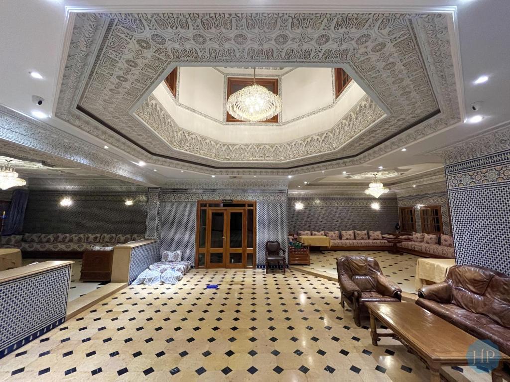 Posezení v ubytování Hôtel Plaisance