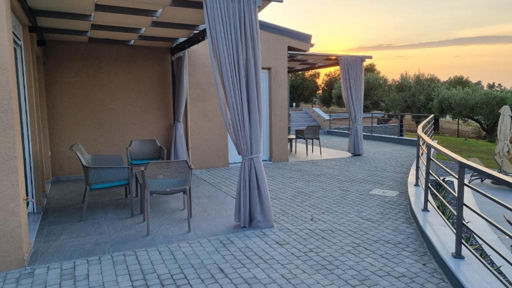 Balkon lub taras w obiekcie Kamino