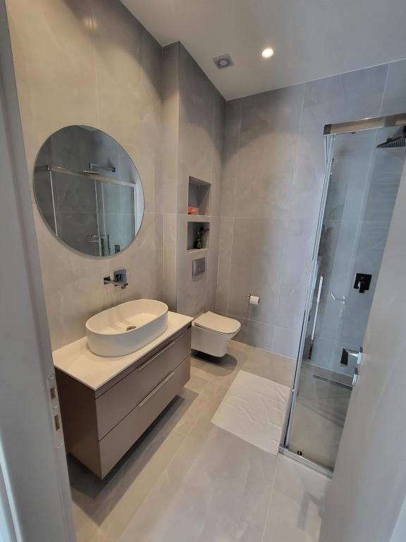 Koupelna v ubytování Olea Valley Villa T2