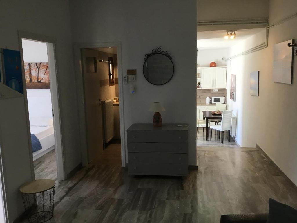 Kuchyň nebo kuchyňský kout v ubytování VILLA LEMONIA