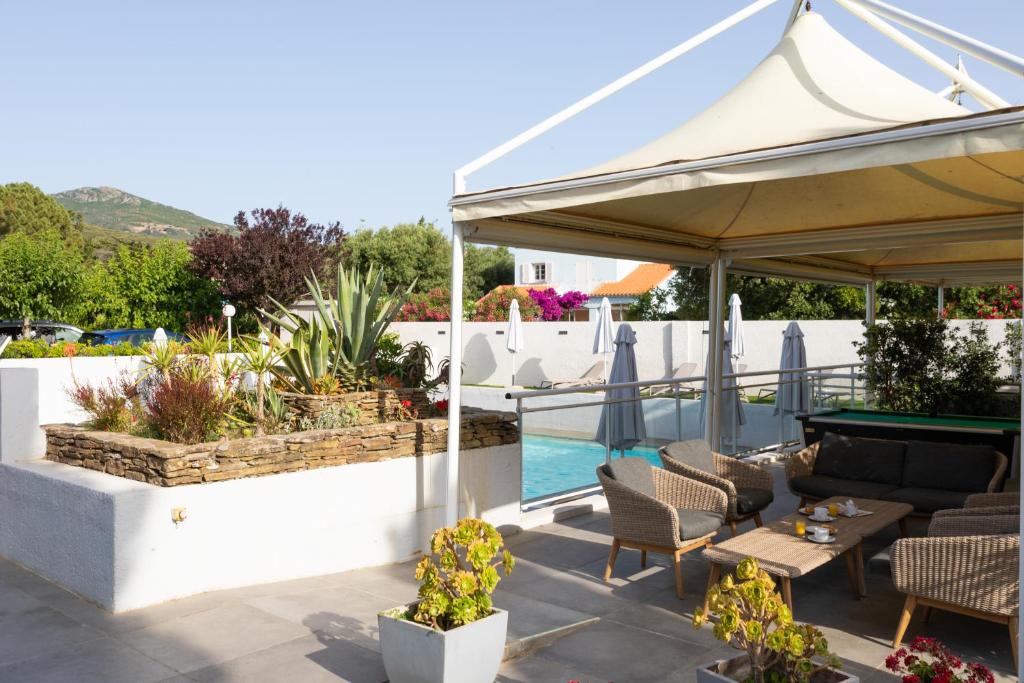 Bazén v ubytování Hotel U Ricordu & Spa nebo v jeho okolí